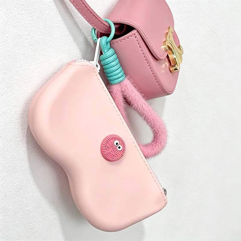 CouldNook Silicone Eyeglass Case - Zip Opening and Textured Wrist Loop