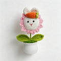 Pink Rabbit Pot