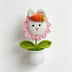 Pink Rabbit Pot