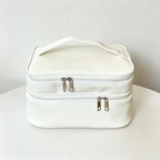 CouldNook Double-Layer Toiletry Bag - Dual-Zipper Carry Design Collection