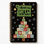 CouldNook Christmas Shopping Planner - Spiral Binding And Gift Budget Pages