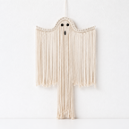 CouldNook Halloween Cotton Rope Wall Hanging - Fringed Character Designs