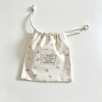 CouldNook Botanical Drawstring Pouch Organizer Bag - Relaxed Daily Helper