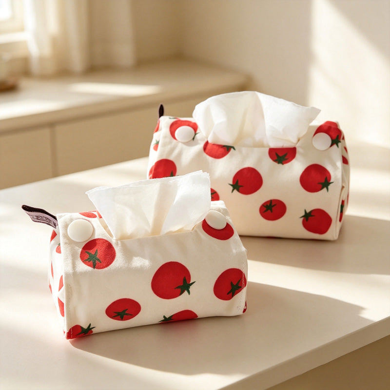 CouldNook Tomato Tissue Pouch - Two Compact Size Options