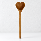 CouldNook Acacia Wood Heart Spoon - Multiple Serving Sizes