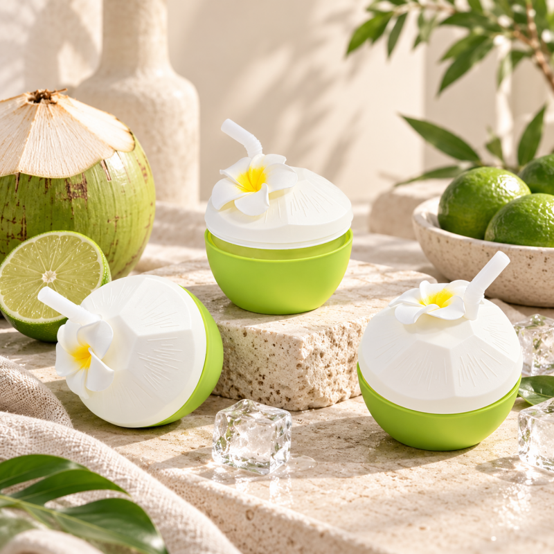 CouldNook Coconut Gel Air Freshener - Flower and Straw