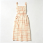 CouldNook Yellow Check Apron - Sunny Ruffle Kitchen Dress