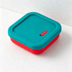 CouldNook Silicone Food Storage Container - Square Ventilated Lid