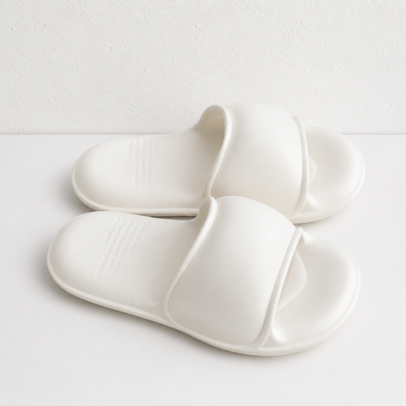 CouldNook EVA Slide Slippers - Broad Band and Contoured Footbed