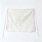 CouldNook Floral Waist Apron - Trimmed Pocket Kitchen Layer