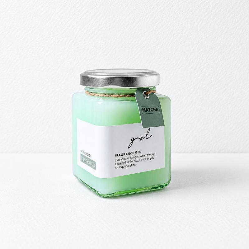 CouldNook Square Fragrance Gel Jar - Tied Scent Tag
