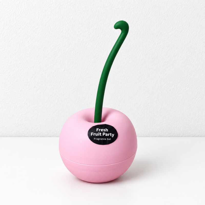 CouldNook Pink Cherry Gel Air Freshener - Curved Stem