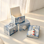 CouldNook Vintage Wooden Treasure Box - Rustic Miniature Keepsake Chest