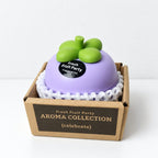 CouldNook Mangosteen Gel Air Freshener - Purple Fruit Shape