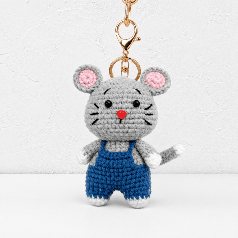 CouldNook Animal Figure Keychain - Multiple Assorted Character Shapes