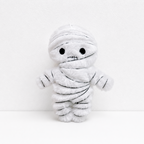 CouldNook Halloween Plush Doll Charm - Mummy and Skeleton Designs