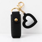 CouldNook Lipstick Pouch And Mirror - Snap Tab And Heart-Shaped Detail