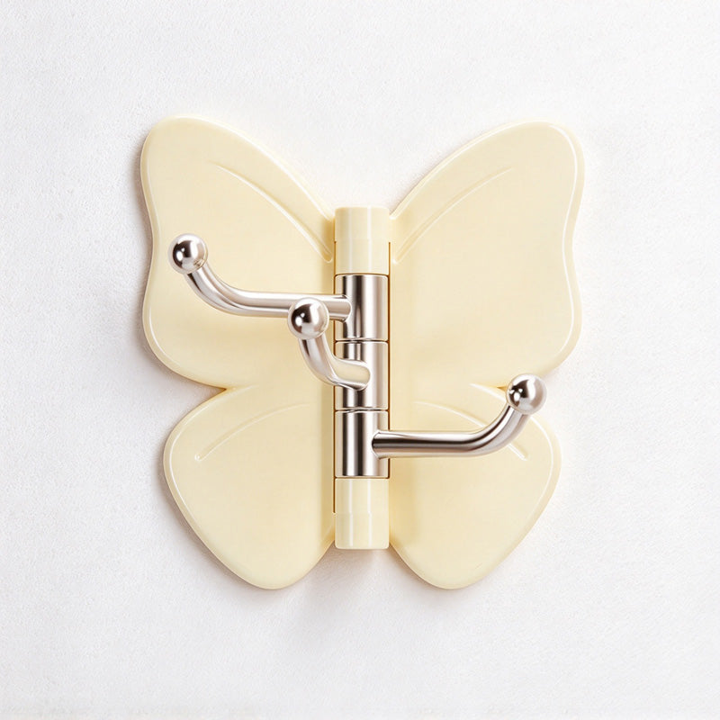 CouldNook Butterfly Adhesive Hook - Folding Wings and Three Swinging Arms
