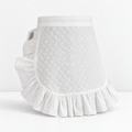 White Daisy Half Apron