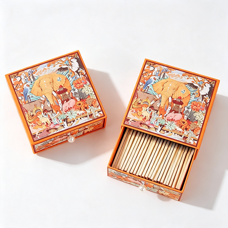CouldNook Decorative Matchbox Wooden Matches Home Candle Accent