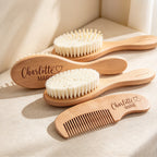CouldNook Hair Brushes and Combs - Assorted Tooth Shapes