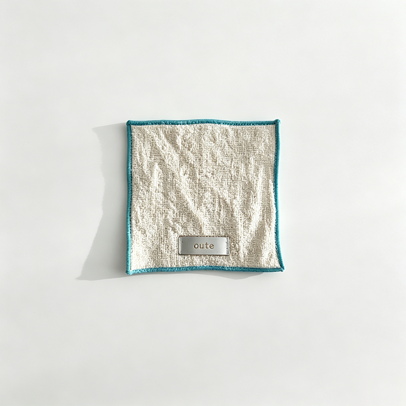 CouldNook Towel-Look Drink Coaster - Warm Table Accent