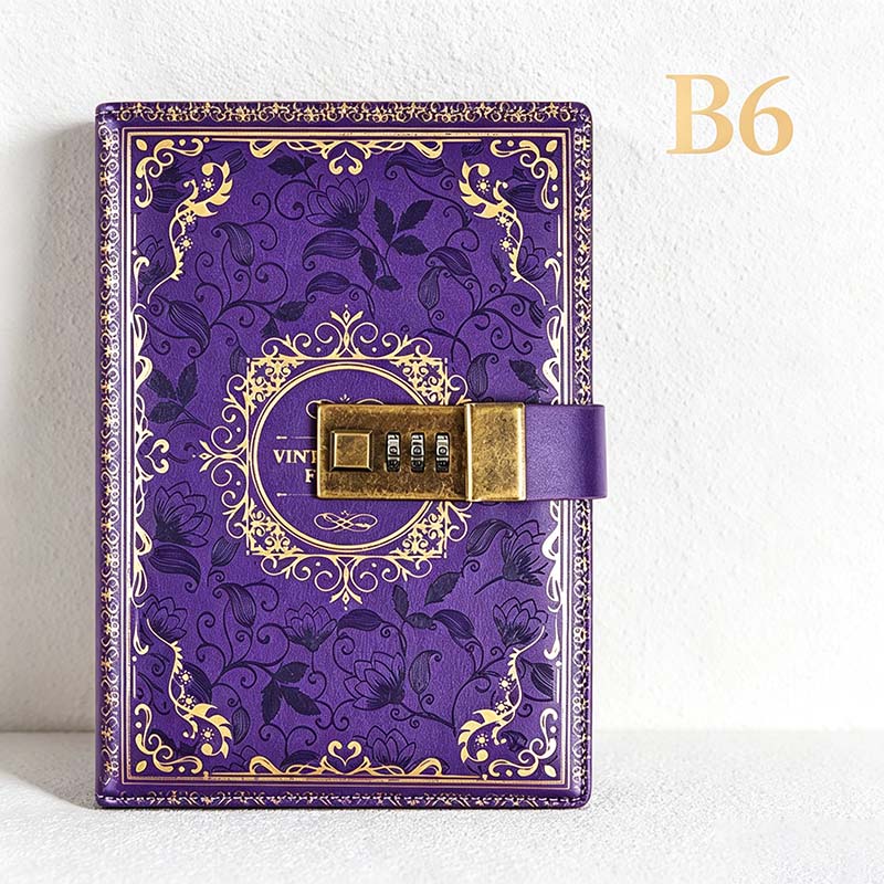 CouldNook B6 Rose Locking Journal - Gift Box Set