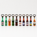 CouldNook Bottle Shape Fridge Magnet Opener - Integrated Opening Edge Profile