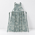 CouldNook Cross-Back Apron - Four Botanical Panel Designs Collection
