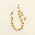 CouldNook Seed Bead Paw Phone Charm - Loop Cord Attachment
