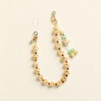CouldNook Seed Bead Paw Phone Charm - Loop Cord Attachment