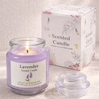 CouldNook Scented Candles - Glass Milk Bottle Botanical Wax Candle