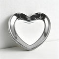 Heart Shape Stainless Steel Trays Plates - Jewelry Cosmetic Organizer Dish