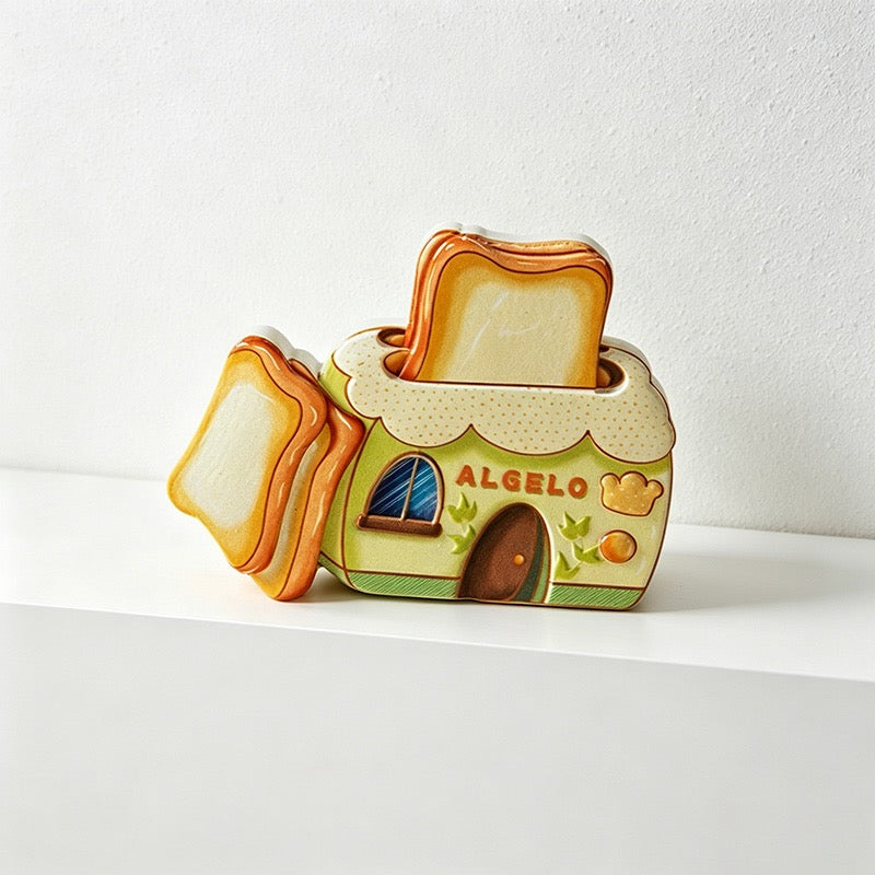 CouldNook 3D Miniature Food Fridge Magnets - Cute Kitchen Decor (Set of 6)