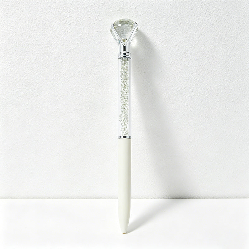 CouldNook Pen-Large Diamond Top Crystal Glitter Retractable Ballpoint Pen Custom Logo Gift Pen for Office Advertising
