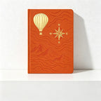 CouldNook Premium A5 Dotted Notebook - Embossed Gold Foil Dream Journal (160gsm)