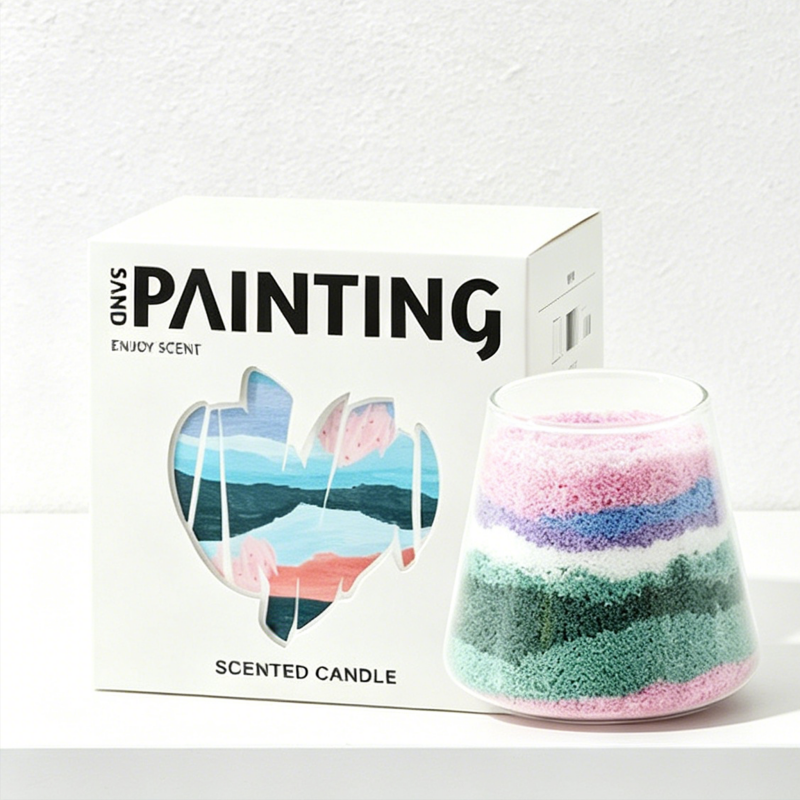 DIY Sand Art Scented Candle Kits - Aromatherapy Candle Gift Set