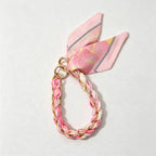 CouldNook Mixed Print Scarf Phone Wrist Strap - Braided Loop