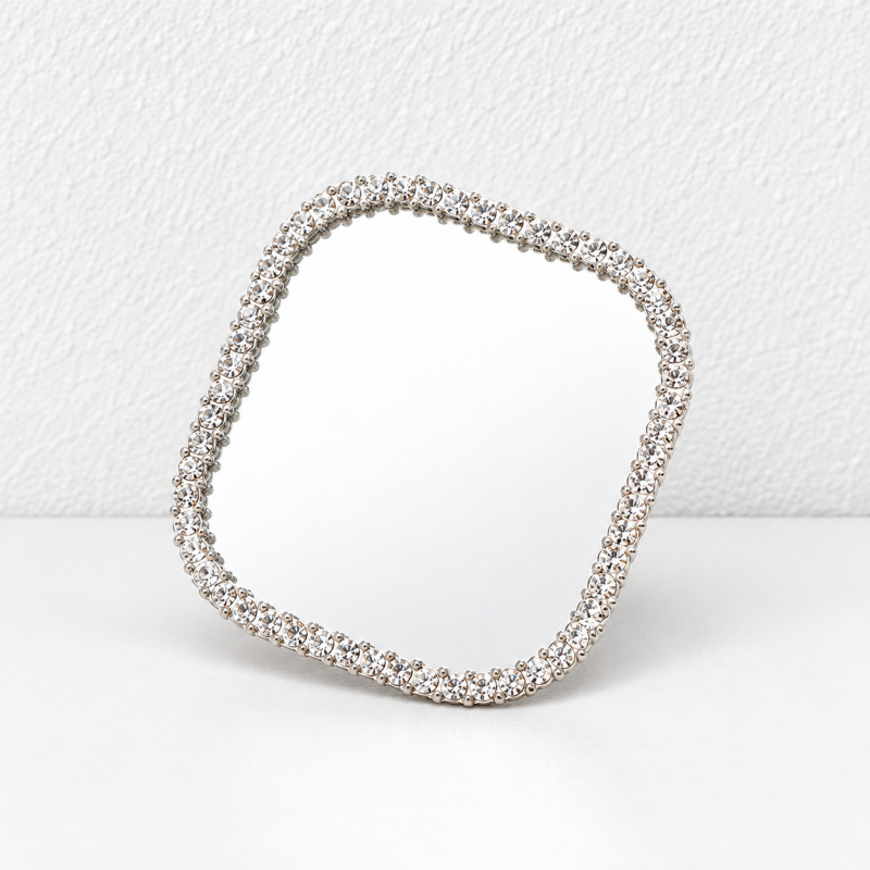 CouldNook Decorative Mirror Accessory - Sculpted Outlines And Ornamental Border Designs