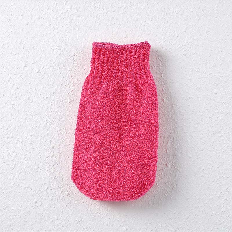 CouldNook Bath Glove - Looped Texture and Ribbed Wrist Cuff