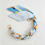 CouldNook Botanical Scarf Phone Wrist Strap - Upscale Anti‑Drop Lanyard