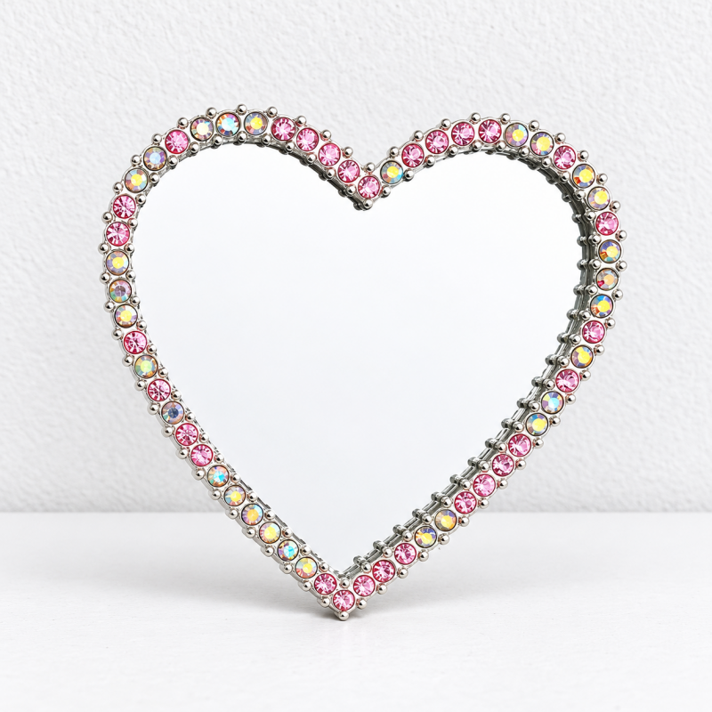 CouldNook Decorative Mirror Accessory - Sculpted Outlines And Ornamental Border Designs