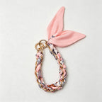 CouldNook Mixed Print Scarf Phone Wrist Strap - Braided Loop