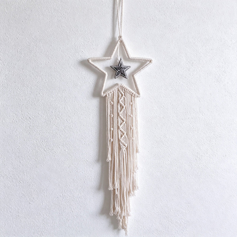 CouldNook Macrame Wall Hanging-Boho Woven Tapestry Home Decor