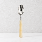Bamboo Style Flatware - Segmented Acrylic Handles and Steel