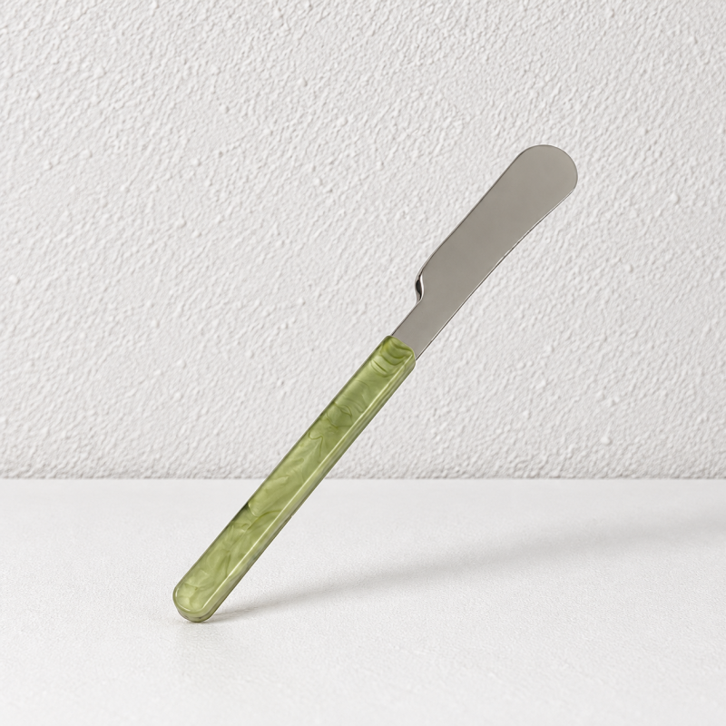 Swirl Handle Flatware - Slim Grips and Reflective Heads