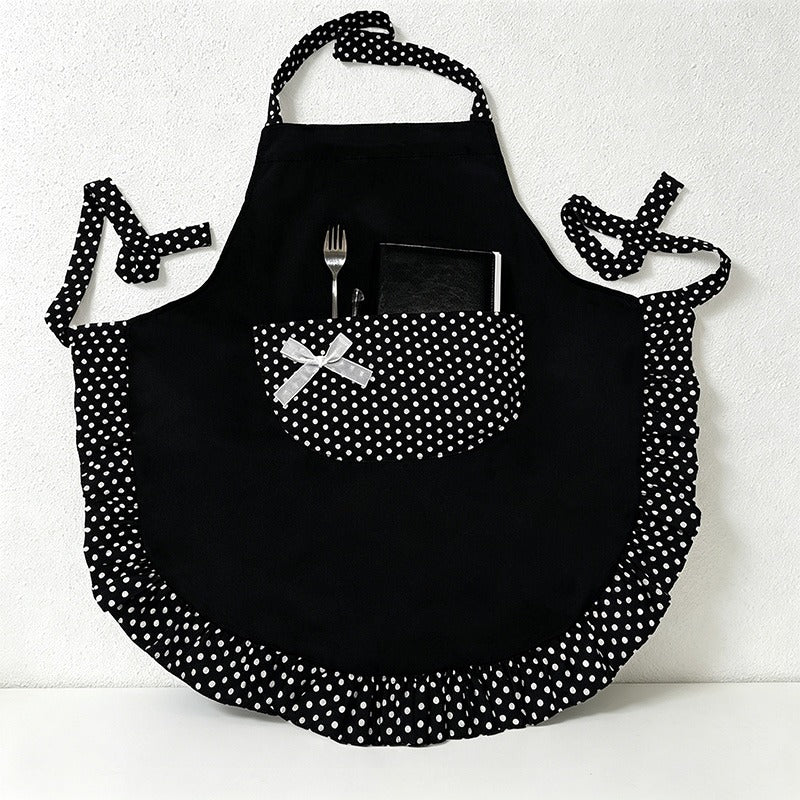 Bow Princess Backband Apron - Polyester Kitchen Apron