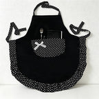 Bow Princess Backband Apron - Polyester Kitchen Apron