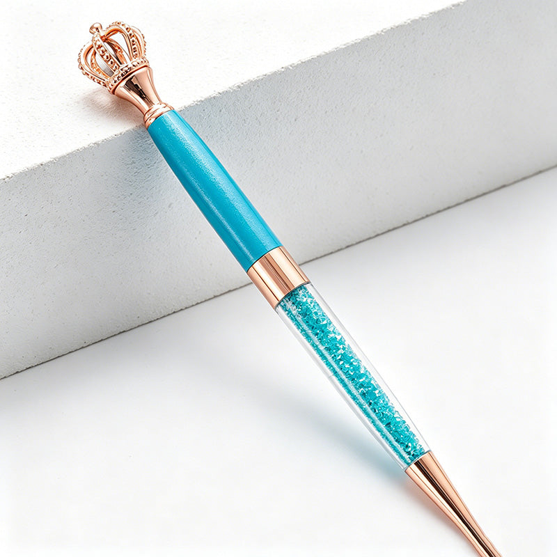 CouldNook Pen-Crown Top Retractable Metal Ballpoint Pen Cute Gift Pen for Students Office Wedding Favors