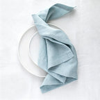 CouldNook Pure Linen Napkin - Premium Rustic Tea Towel (Small)